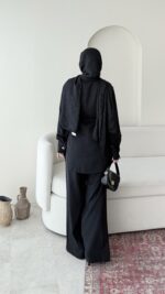 Mena Modal Takım - Siyah - Görsel 3