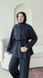 Sena Modal Takım - Lacivert - Görsel 5