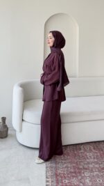 Sena Modal Takım - Mürdüm - Görsel 2