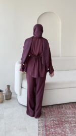 Sena Modal Takım - Mürdüm - Görsel 3