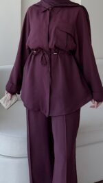 Sena Modal Takım - Mürdüm - Görsel 6