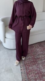 Sena Modal Takım - Mürdüm - Görsel 7