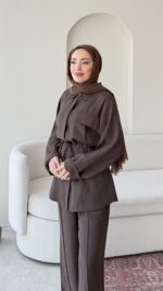 Sena Modal Takım - Kahve - Görsel 5