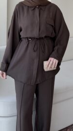 Sena Modal Takım - Kahve - Görsel 6