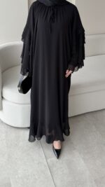 Ferih Elbise - Siyah - Görsel 6