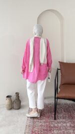 Gömlek - Pembe - Görsel 5