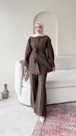 Soli Qupra Takım - Kahve