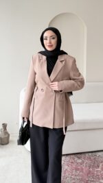 Lisa Blazer Ceket - Camel