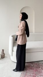 Lisa Blazer Ceket - Camel - Görsel 5