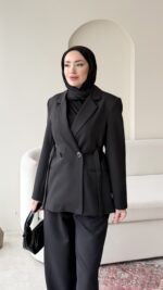Lisa Blazer Ceket - Siyah