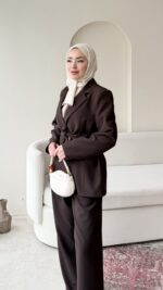 Lisa Blazer Ceket - Acı Kahve - Görsel 2