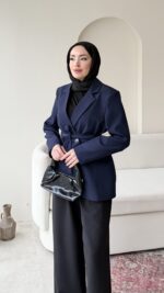 Lisa Blazer Ceket - Lacivert