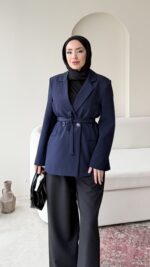 Lisa Blazer Ceket - Lacivert - Görsel 2