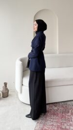 Lisa Blazer Ceket - Lacivert - Görsel 6