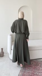 Vela Modal Takım - Haki - Görsel 6