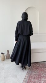 Vela Modal Takım - Siyah - Görsel 7