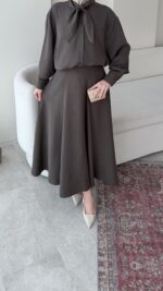 Vela Modal Takım - Kahve - Görsel 4