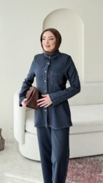 Arin Takım - Lacivert - Görsel 5