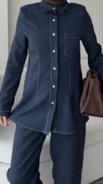 Arin Takım - Lacivert - Görsel 7