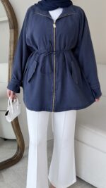 Eva Ceket - Lacivert - Görsel 5