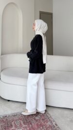 Eve Ceket - Siyah - Görsel 6