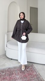 Eva Ceket - Kahve - Görsel 3