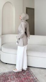 Eva Ceket - Vizon - Görsel 5