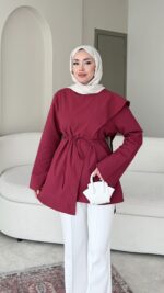 Helen Gömlek - Bordo