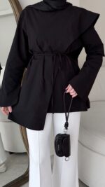 Helen Gömlek - Siyah - Görsel 3