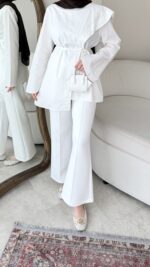 Helen Gömlek - Beyaz - Görsel 4