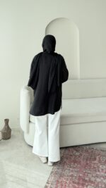 Parıltı Gömlek - Siyah - Görsel 7