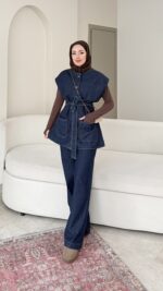 Divi Yelekli Kot Takım