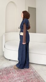 Divi Yelekli Kot Takım - Görsel 4