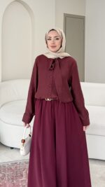 Karsu Gömlek - Bordo - Görsel 2