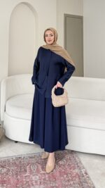 Karsu Gömlek - Lacivert - Görsel 5