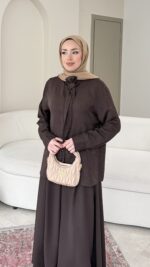 Karsu Gömlek - Kahve