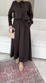 Karsu Gömlek - Kahve - Görsel 3