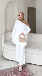 Merli Gömlek - Beyaz - Görsel 4