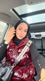 Voya Rugan Yelek - Bordo - Görsel 7