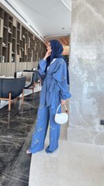 More Taşlı Takım - Mavi