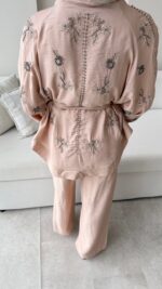 More Taşlı Takım - Somon - Görsel 5