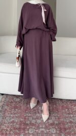 Yesra Modal Takım - Mürdüm - Görsel 5