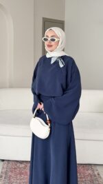 Yesra Modal Takım - Lacivert - Görsel 4